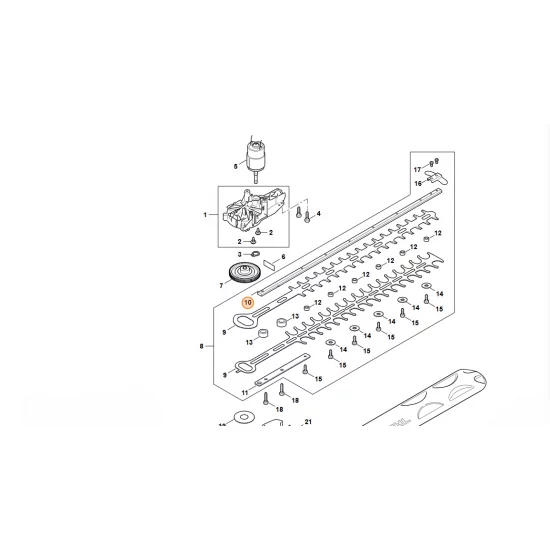STIHL  Prowadnik 4521 713 6702